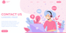 Example of flat design